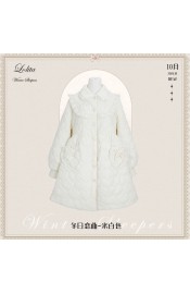 Mademoiselle Pearl Winter Sleepers Quilted Coat(Reservation/Full Payment Without Shipping)